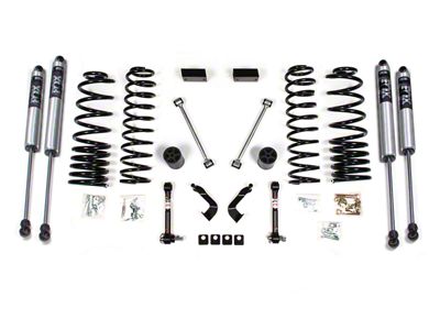 BDS 2-Inch Suspension Lift Kit with FOX 2.0 Shocks (20-23 3.6L Jeep Gladiator JT, Excluding Mojave)