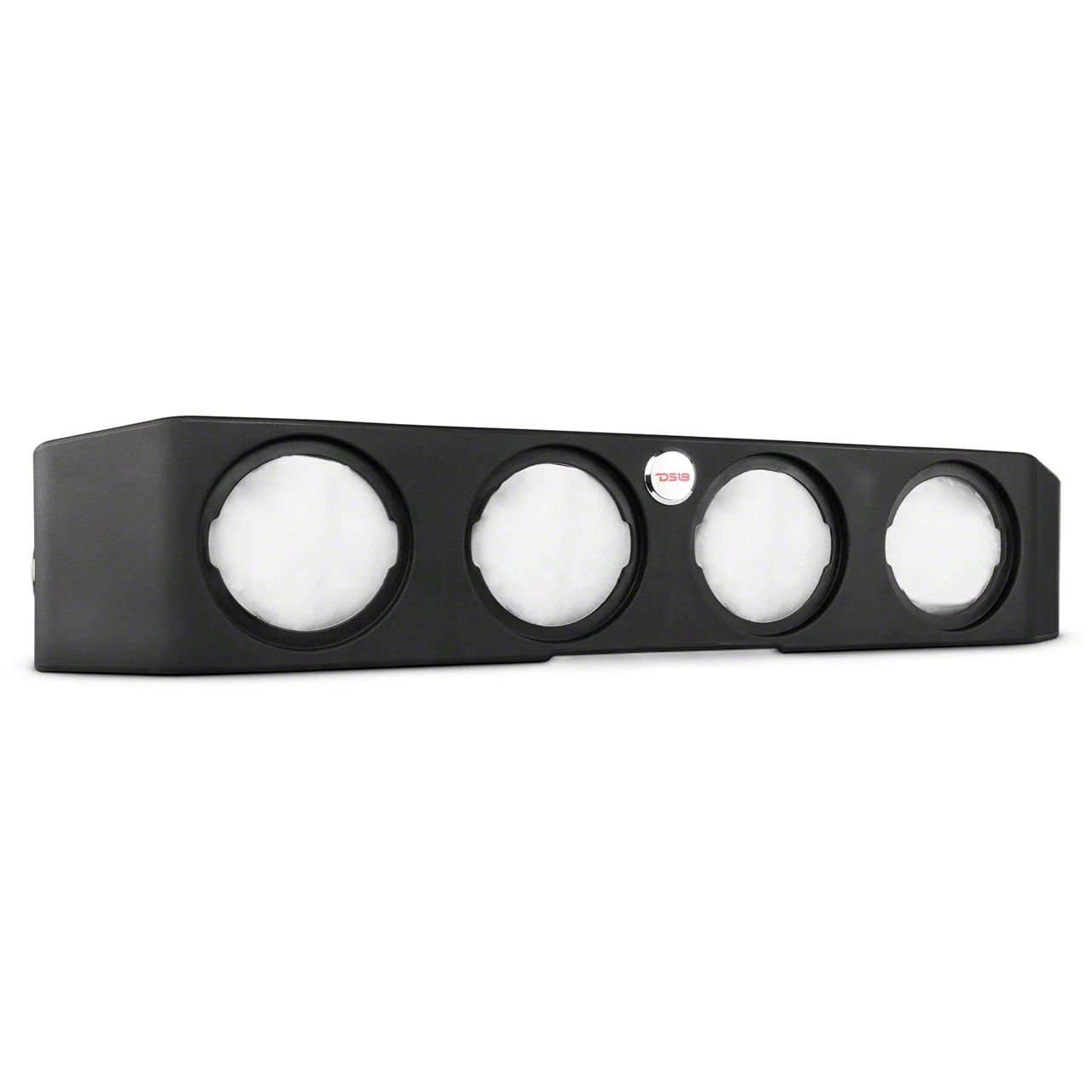 DS18 Jeep Gladiator Under Seat Subwoofer Enclosures for Four 6.50Inch