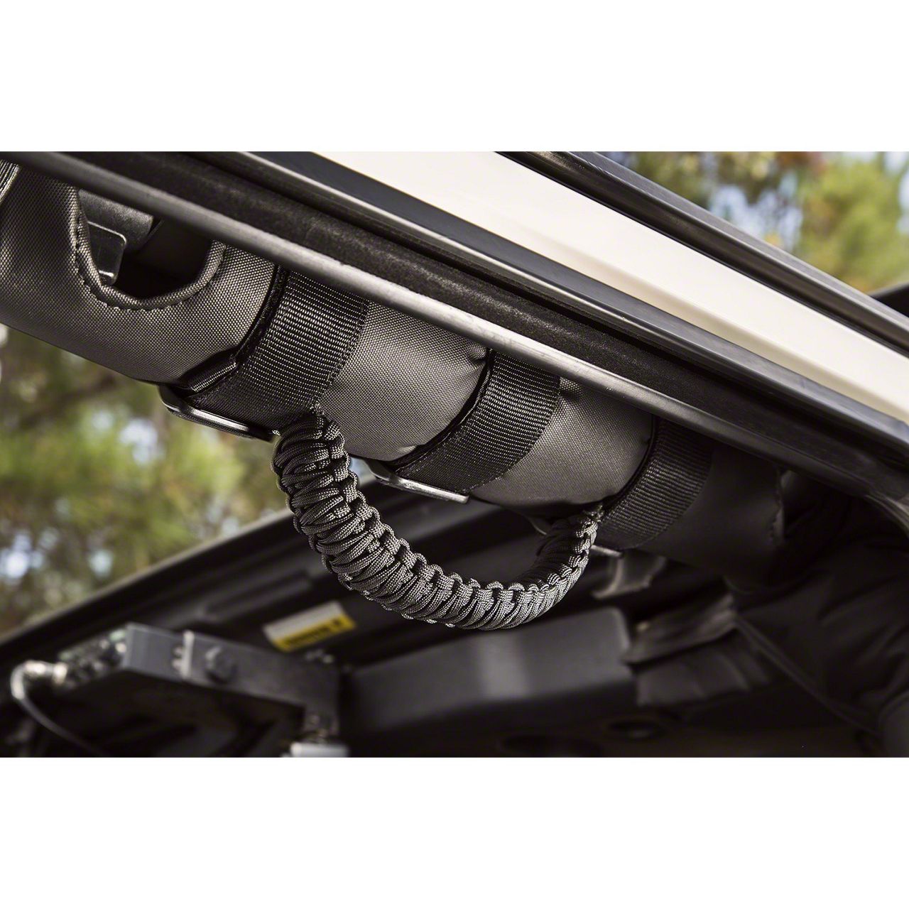 Rugged Ridge Jeep Gladiator Paracord Grab Handles Black 13505.30