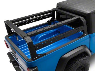 LoD Offroad Black Ops Bed Rack; Black Texture (20-24 Jeep Gladiator JT)