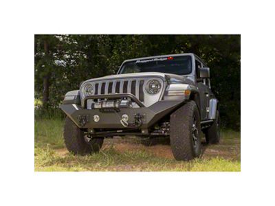 Rugged Ridge Spartan Front Bumper with High Clearance Ends and Over-Rider Hoop (20-23 Jeep Gladiator JT)