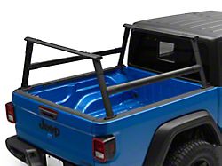 Rough Country Bed Rack; Matte Black (20-23 Jeep Gladiator JT)