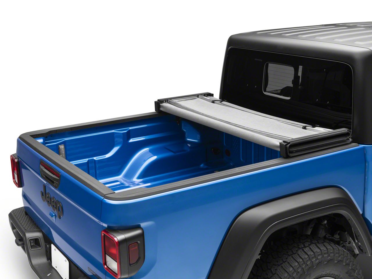 Bestop Jeep Gladiator EZ-Fold Soft Tonneau Cover; Black Diamond