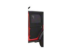 Bestop 2-Piece Full Fabric Rear Doors; Black Diamond (20-24 Jeep Gladiator JT)