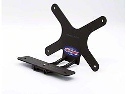 Sto N Sho Detachable Front License Plate Bracket for Plastic Bumpers (20-24 Jeep Gladiator JT Mojave, Overland, Rubicon)