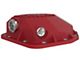 AFE Pro Series Rear Differential Cover with Machined Fins; Red; Dana M220 (20-24 Jeep Gladiator JT, Excluding Launch Edition, Mojave, Rubicon)