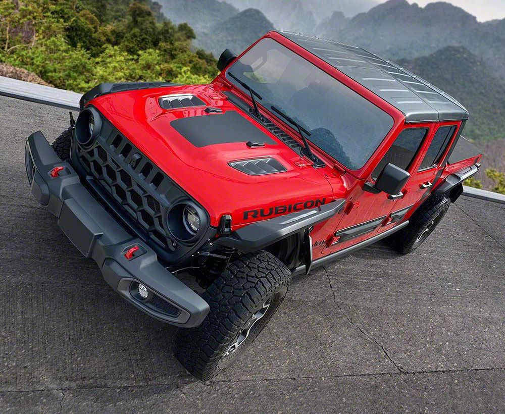 Air Design Jeep Gladiator Racer High Top Full Body Kit; Satin Black ...