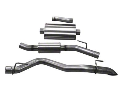 Corsa Performance Touring Single Exhaust System; Turn Down (20-24 3.6L Jeep Gladiator JT)
