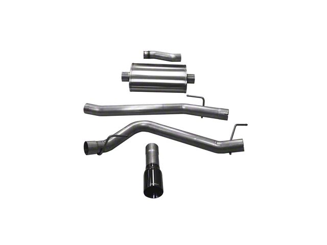 Corsa Performance Sport Single Exhaust System with Black Tip; Side Exit (20-24 3.6L Jeep Gladiator JT)
