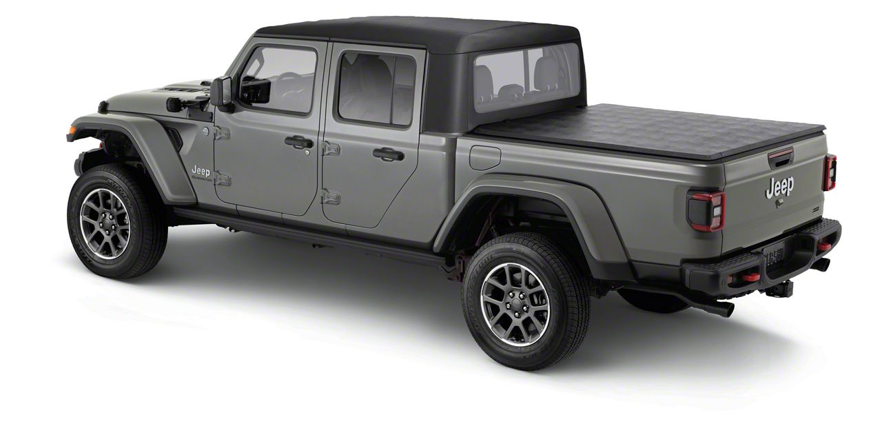 Mopar Jeep Gladiator Soft Top with Tinted Windows; Black Twill 82215614