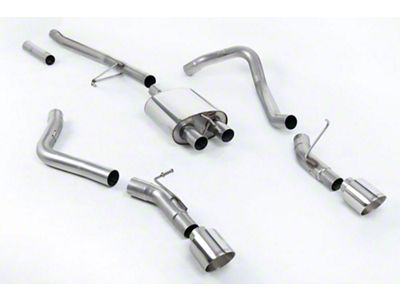 Milltek Dual Exhaust System with Polished Tips; Side Exit (20-24 3.6L Jeep Gladiator JT)