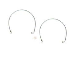 EVO Manufacturing Rear Brake Lines for 2 to 5-Inch Lift (20-24 Jeep Gladiator JT)