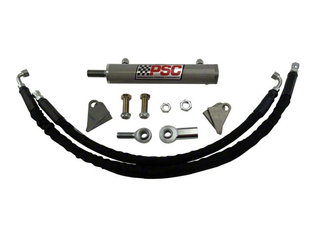 PSC Motorsports Cylinder Assist Steering Kit for Aftermarket 60 Axles (07-18 Jeep Wrangler JK)