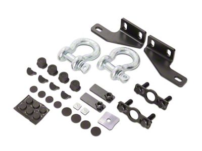 Barricade Replacement Bumper Hardware Kit for JG3198 Only (20-24 Jeep Gladiator JT)