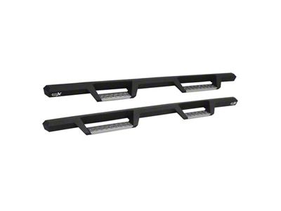 HDX Stainless Drop Nerf Side Step Bars; Textured Black (20-23 Jeep Gladiator JT)