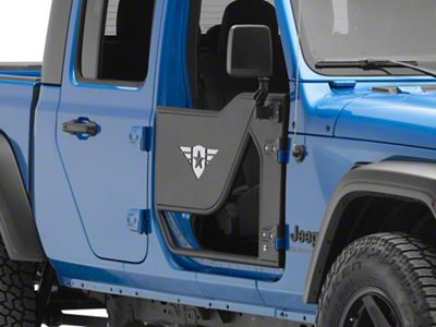 Combat Off Road Mission Tube Doors; Front (20-23 Jeep Gladiator JT)