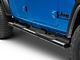4-Inch 1000 Series Cab Length Side Step Bars; Textured Black (20-22 Jeep Gladiator JT)