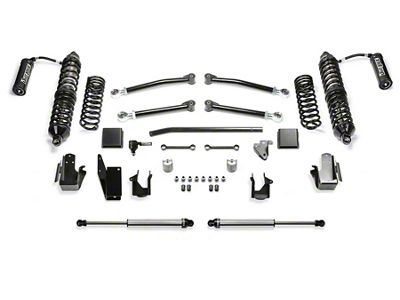 Fabtech 5-Inch Trail Suspension Lift Kit with Front Dirt Logic 2.5 Reservoir Coil-Overs and Rear Dirt Logic 2.25 Shocks (20-23 3.0L EcoDiesel Jeep Gladiator JT)