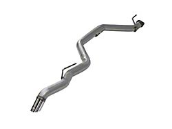 Flowmaster American Thunder Single Exhaust System with Polished Tip; Rear Exit (21-24 3.0L EcoDiesel Jeep Gladiator JT)