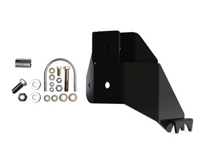 EVO Manufacturing Rear Track Bar Bracket; Black (20-24 Jeep Gladiator JT)