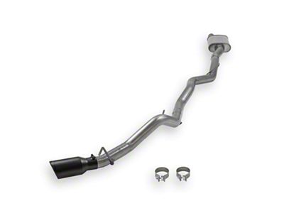 Flowmaster FlowFX Single Exhaust System with Black Tip; Side Exit (20-23 3.6L Jeep Gladiator JT)