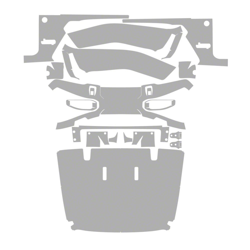 Jeep Gladiator Paint Protection PPF PreCut Kit; Complete Full Front