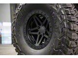 Addictive Desert Designs Stealth Fighter Matte Black Wheel; 17x9 (18-22 Jeep Wrangler JL)