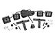 Rough Country Black Series Amber DRL Quad LED Light Pod Kit (18-24 Jeep Wrangler JL, Excluding Rubicon 392)