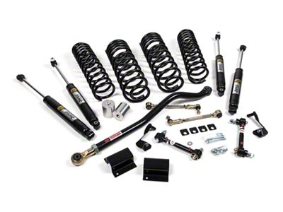 JKS Manufacturing 3.50-Inch J-Venture Suspension Lift Kit with FOX 2.5 IFP Performance Series Shocks (20-23 3.6L Jeep Gladiator JT, Excluding Mojave)