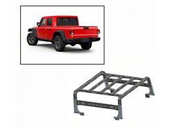 Overland Utility Bed Rack; Black (20-23 Jeep Gladiator JT)