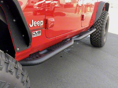 DV8 Offroad Bolt-On Side Step Bars (20-24 Jeep Gladiator JT)