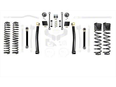 EVO Manufacturing 2.50-Inch Heavy Duty Enforcer Stage 3 Suspension Lift Kit (20-24 3.0L EcoDiesel Jeep Gladiator JT)