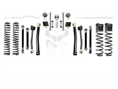EVO Manufacturing 2.50-Inch Heavy Duty Enforcer Stage 4 Suspension Lift Kit (20-24 3.0L EcoDiesel Jeep Gladiator JT)