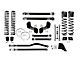 EVO Manufacturing 4.50-Inch Heavy Duty Enforcer Stage 3 Suspension Lift Kit with Front and Rear Track Bars (20-24 3.6L Jeep Gladiator JT)