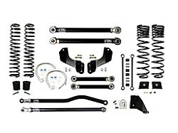 EVO Manufacturing 4.50-Inch Heavy Duty Enforcer Stage 3 Suspension Lift Kit with Front and Rear Track Bars (20-23 3.6L Jeep Gladiator JT)