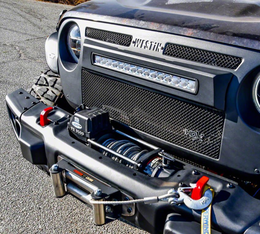 Max Winch Tray; Textured Black (18-23 Jeep Wrangler JL)