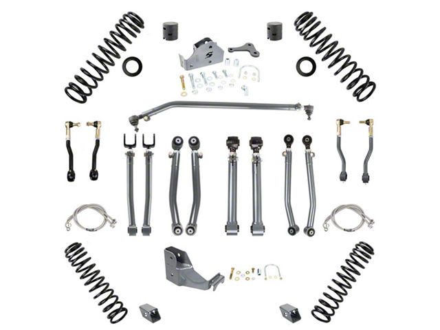 Synergy Manufacturing 3-Inch Stage 3 Suspension Lift Kit (20-24 Jeep Gladiator JT)