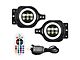 9-Inch LED RGB Halo Headlight, LED RGB Fog Light and LED Tail Light Package (20-24 Jeep Gladiator JT w/ Factory Halogen Tail Lights)