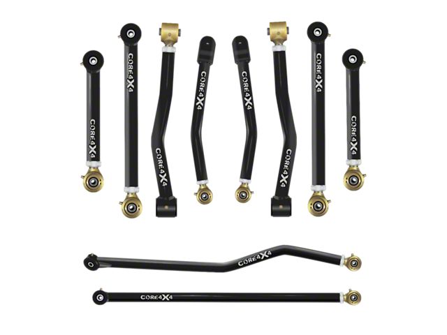 Core 4x4 Camp Series Adjustable Upper and Lower Control Arm and Track Bar Kit (20-24 Jeep Gladiator JT)