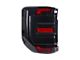 Skyline Elite Tail Lights; Black Housing; Red Clear Lens (20-24 Jeep Gladiator JT w/ Factory Halogen Tail Lights)