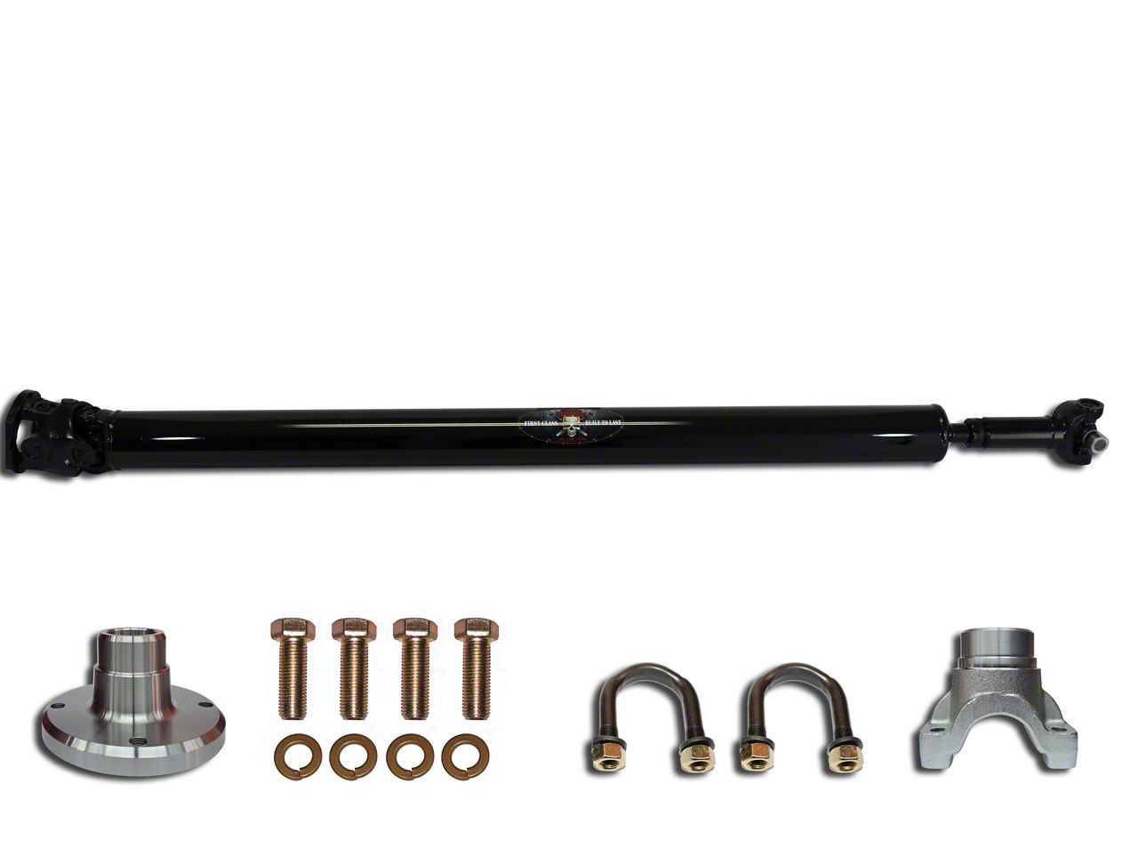 Adams Driveshaft Extreme Duty Series Rear 1350 CV Driveshaft with Solid U-Joints (20-23 Jeep Gladiator JT Sport)