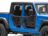 Barricade Tubular Spyder Web Doors with Mirrors (20-26 Jeep Gladiator JT)