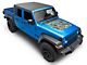 SEC10 Topographical Hood Decal; Green (20-24 Jeep Gladiator JT, Excluding Mojave)