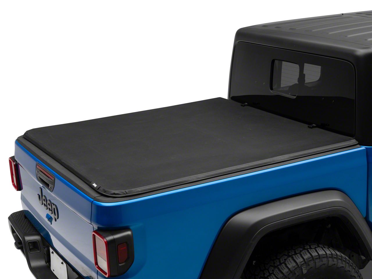 Jeep Licensed By TruShield Jeep Gladiator Soft Tri-Fold Tonneau Cover ...