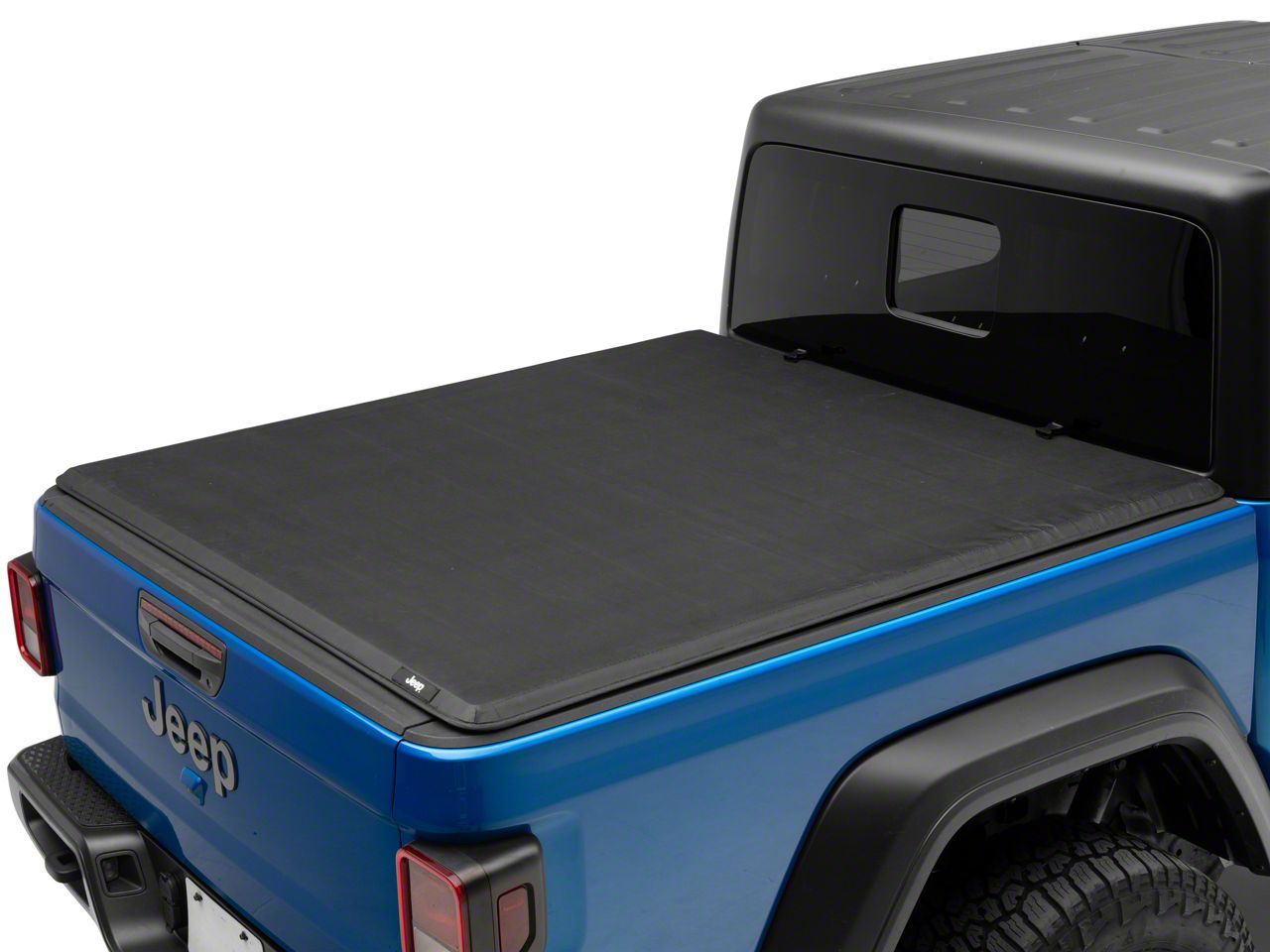 Jeep Licensed by TruShield Jeep Gladiator Velcro Roll-Up Tonneau Cover ...