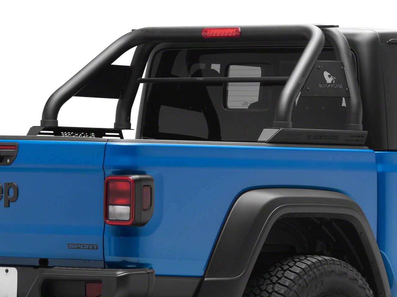 Jeep Gladiator Classic Roll Bar; Black (2024 Jeep Gladiator JT) Free