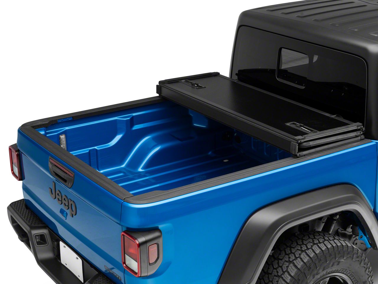 Jeep Gladiator Tri-Fold Hard Tonneau Cover (20-23 Jeep Gladiator JT w/o