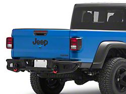Jeep Licensed by RedRock HD Tubular Rear Bumper with Jeep Logo (20-24 Jeep Gladiator JT)