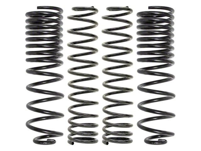 RockJock 3.50-Inch Front and Rear Lift Coil Springs (20-24 3.0L EcoDiesel Jeep Gladiator JT)
