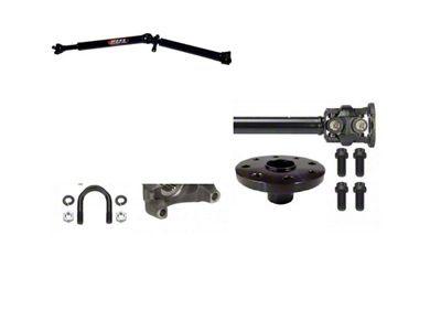 J.E. Reel Heavy Duty 1350 Rear Driveshaft without Center Support Bearing Bracket (20-24 3.6L Jeep Gladiator JT w/ Automatic Transmission)